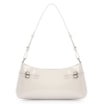 Bolsa De Ombro Fivelas Verniz Off White - imagem 1