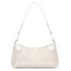 Bolsa De Ombro Fivelas Verniz Off White - imagem 4