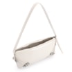 Bolsa De Ombro Fivelas Verniz Off White - imagem 5