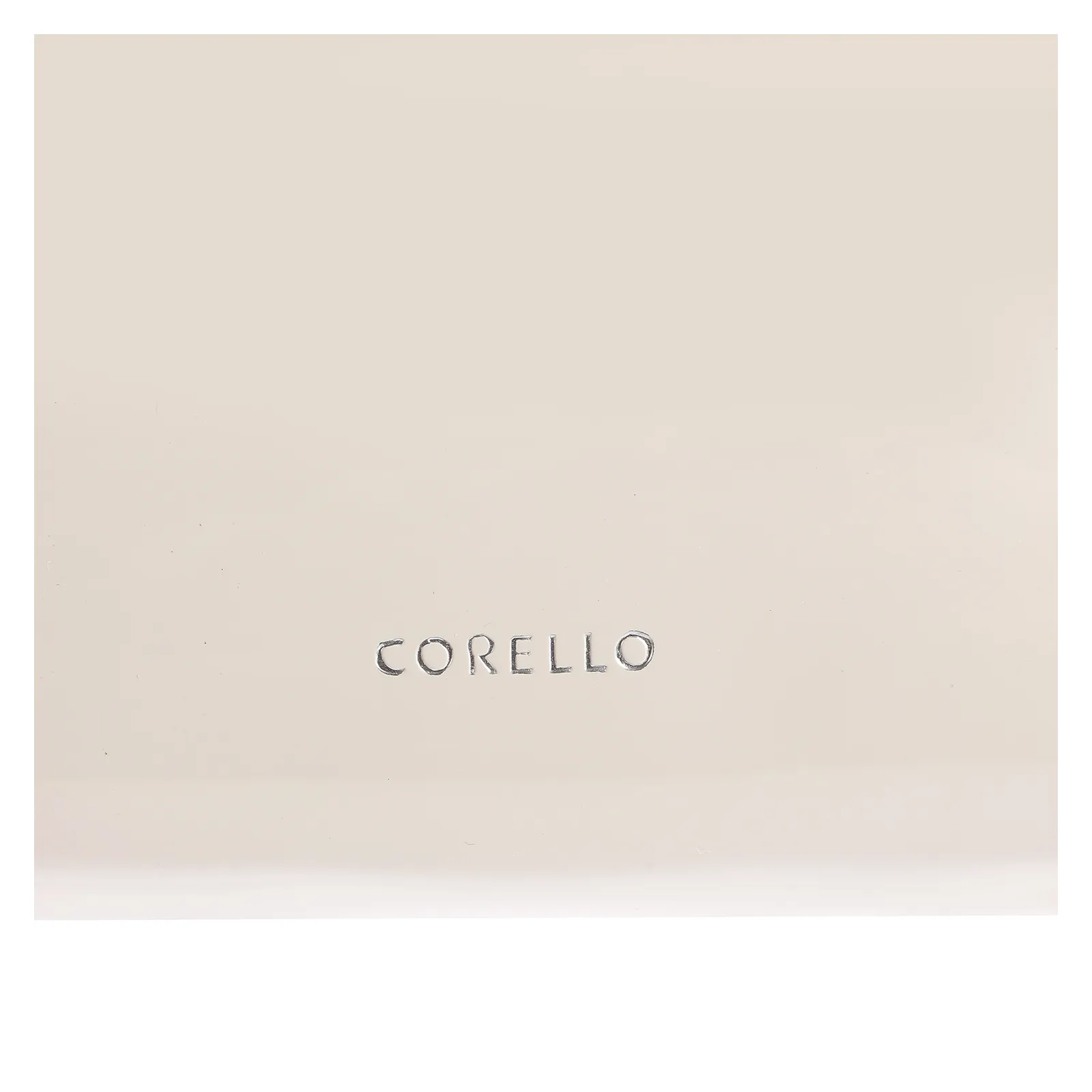 Bolsa De Ombro Fivelas Verniz Off White