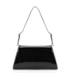 Bolsa De Ombro Fivelas Verniz Preto - imagem 3