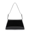 Bolsa De Ombro Fivelas Verniz Preto - imagem 3