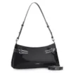 Bolsa De Ombro Fivelas Verniz Preto - imagem 2