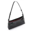 Bolsa De Ombro Fivelas Verniz Preto - imagem 4