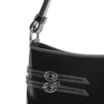 Bolsa De Ombro Fivelas Verniz Preto - imagem 6