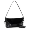 Bolsa De Ombro Fivelas Verniz Preto - imagem 3