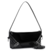 Bolsa De Ombro Fivelas Verniz Preto - imagem 3