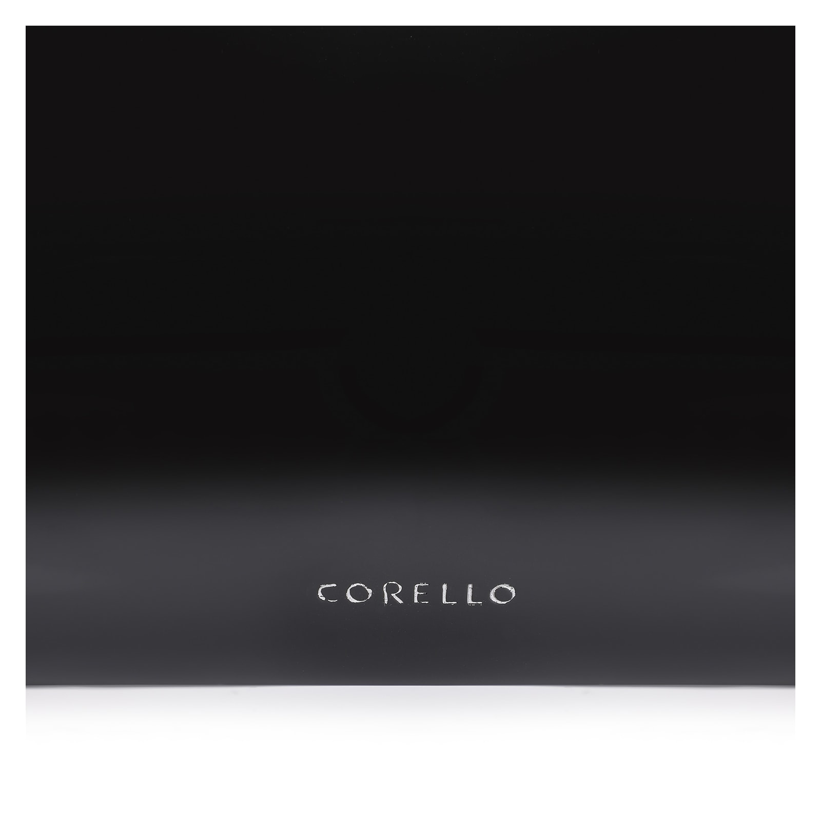 Bolsa De Ombro Fivelas Verniz Preto