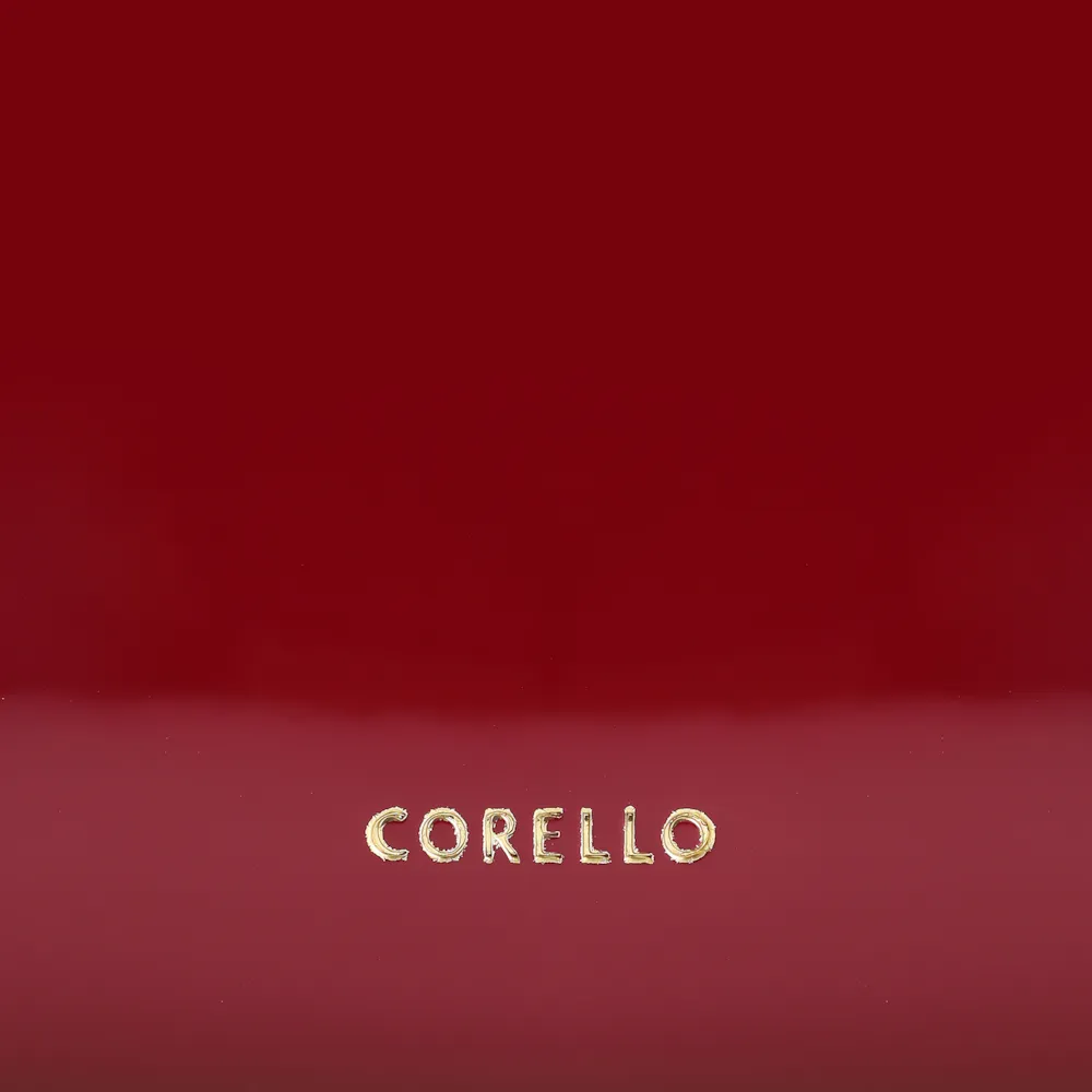 Bolsa De Ombro Fivelas Verniz Vermelho - imagem 6