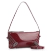 Bolsa De Ombro Fivelas Verniz Vermelho - imagem 2