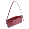 Bolsa De Ombro Fivelas Verniz Vermelho - imagem 4