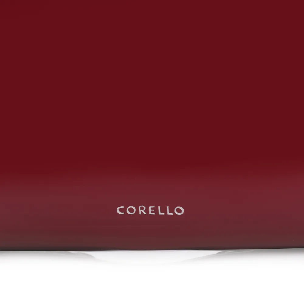 Bolsa De Ombro Fivelas Verniz Vermelho - imagem 6