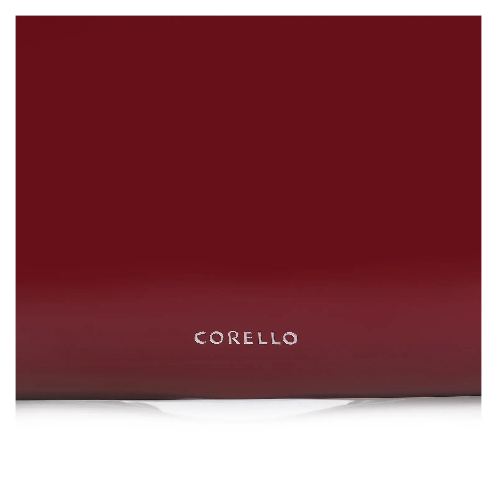 Bolsa De Ombro Fivelas Verniz Vermelho