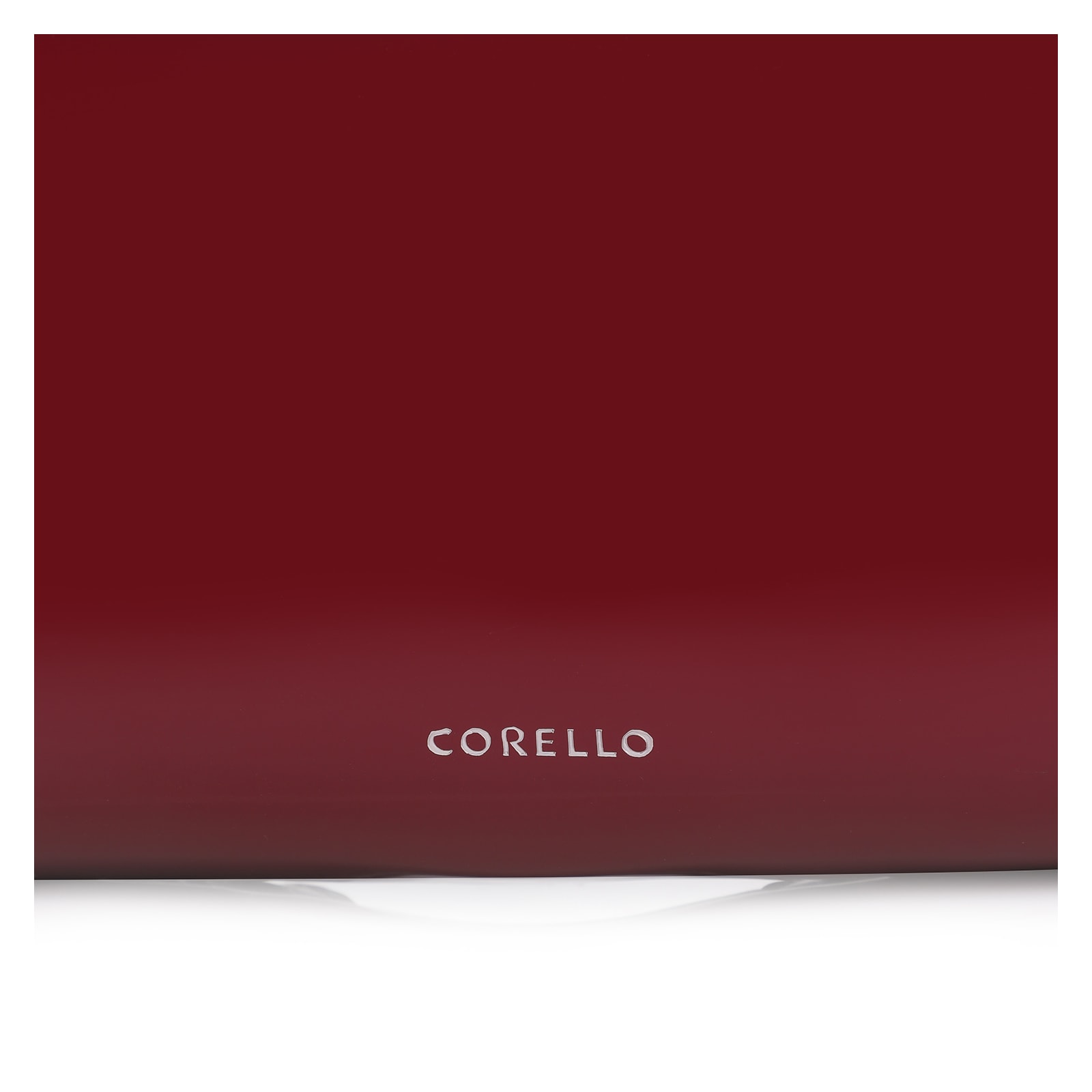 Bolsa De Ombro Fivelas Verniz Vermelho