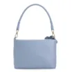 Bolsa De Ombro Flor Couro Azul - imagem 3