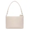 Bolsa De Ombro Flor Couro Off White - imagem 4