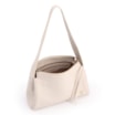  Bolsa De Ombro Grande Off White Couro Antique Aplicação - imagem 4