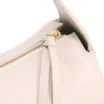  Bolsa De Ombro Grande Off White Couro Antique Aplicação - imagem 5