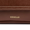  Bolsa De Ombro Lenço Couro Marrom - imagem 7