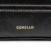  Bolsa De Ombro Lenço Couro Preto - imagem 7