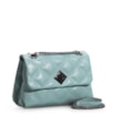 Bolsa De Ombro Matelassê Couro Azul - imagem 2