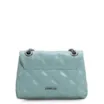 Bolsa De Ombro Matelassê Couro Azul - imagem 3