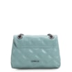 Bolsa De Ombro Matelassê Couro Azul - imagem 3