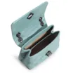 Bolsa De Ombro Matelassê Couro Azul - imagem 4