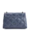 Bolsa De Ombro Matelassê Couro Azul - imagem 3