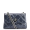 Bolsa De Ombro Matelassê Couro Azul - imagem 1