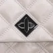 Bolsa De Ombro Matelassê Couro Bege - imagem 5
