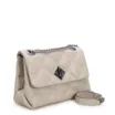 Bolsa De Ombro Matelassê Couro Bege - imagem 2