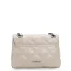Bolsa De Ombro Matelassê Couro Bege - imagem 3