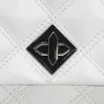 Bolsa De Ombro Matelassê Couro Branco - imagem 5