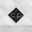 Bolsa De Ombro Matelassê Couro Branco - imagem 5