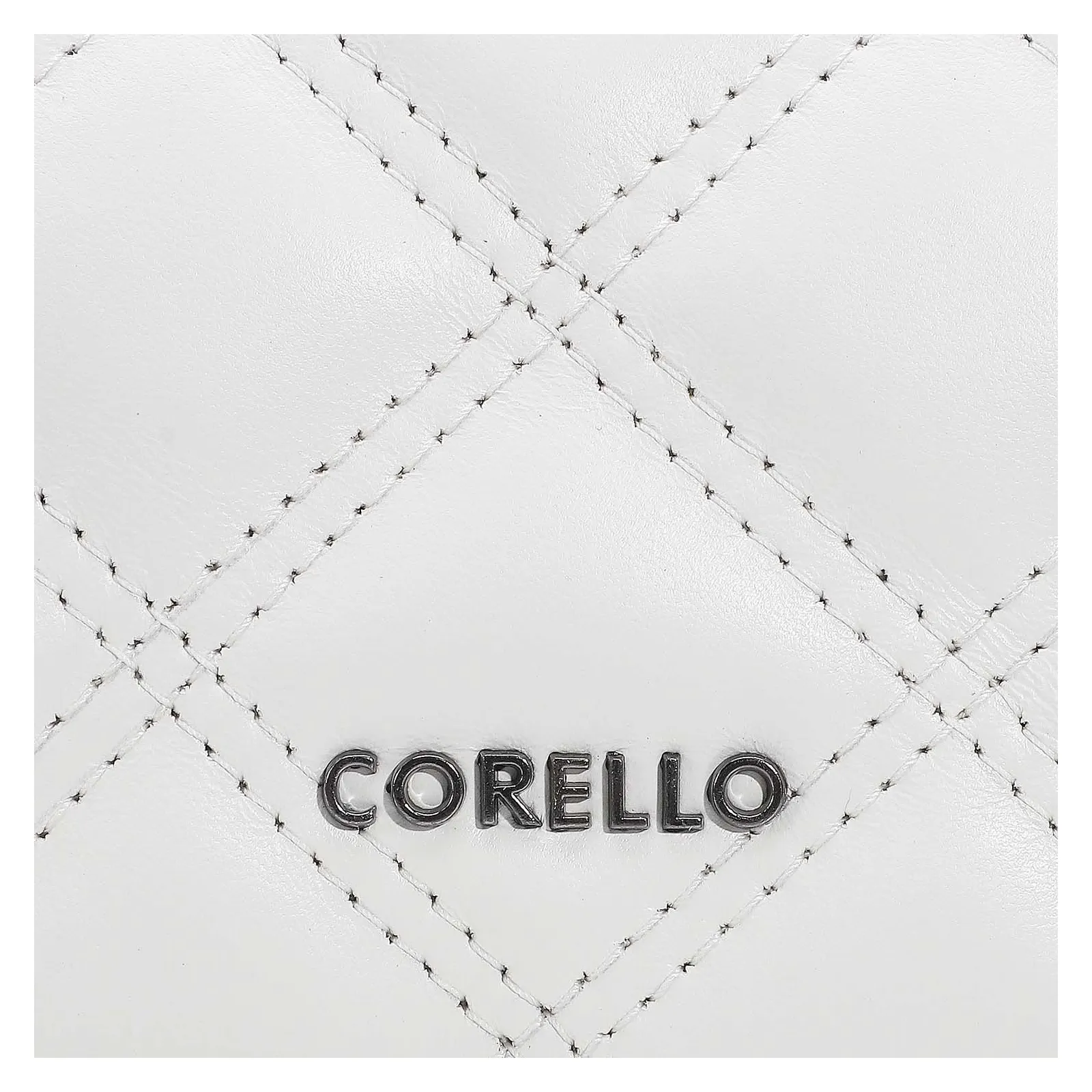 Bolsa De Ombro Matelassê Couro Branco