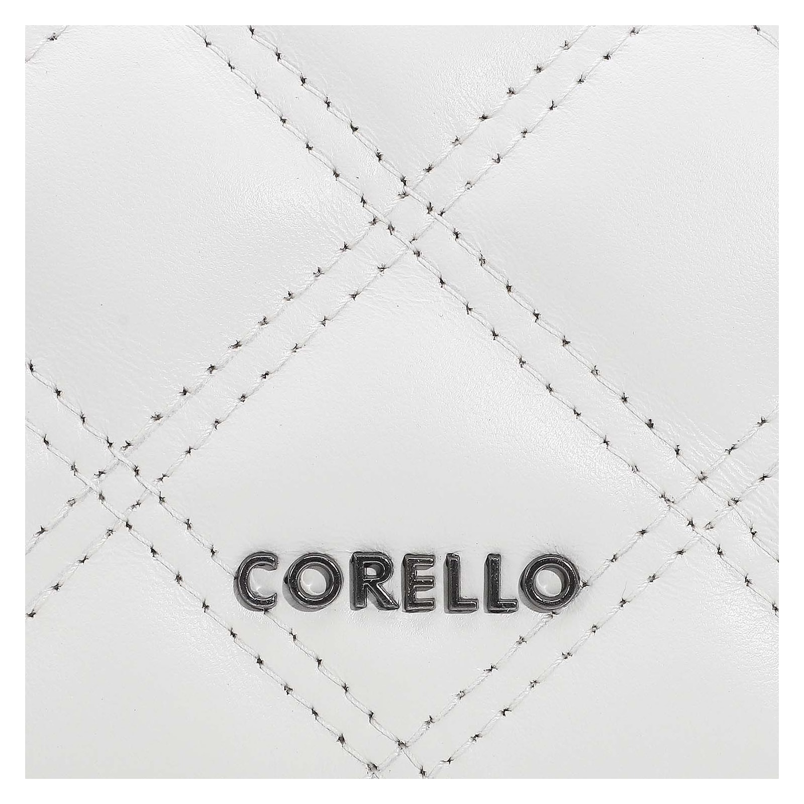Bolsa De Ombro Matelassê Couro Branco