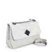 Bolsa De Ombro Matelassê Couro Branco - imagem 2