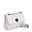 Bolsa De Ombro Matelassê Couro Branco - imagem 2