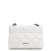 Bolsa De Ombro Matelassê Couro Branco - imagem 3