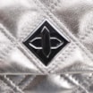 Bolsa De Ombro Matelassê Couro Dourado - imagem 5