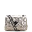 Bolsa De Ombro Matelassê Couro Dourado - imagem 1