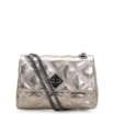 Bolsa De Ombro Matelassê Couro Dourado - imagem 1