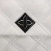 Bolsa De Ombro Matelassê Couro Off White - imagem 7