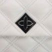 Bolsa De Ombro Matelassê Couro Off White - imagem 7