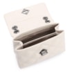 Bolsa De Ombro Matelassê Couro Off White - imagem 4
