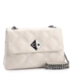 Bolsa De Ombro Matelassê Couro Off White - imagem 2