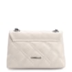 Bolsa De Ombro Matelassê Couro Off White - imagem 3