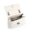 Bolsa De Ombro Matelassê Couro Off White - imagem 4