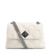 Bolsa De Ombro Matelassê Couro Off White - imagem 1